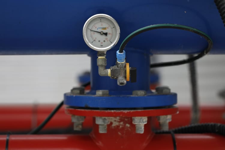 Croatia Agrokor, tomato greenhouse, irrigation room stills footage 11