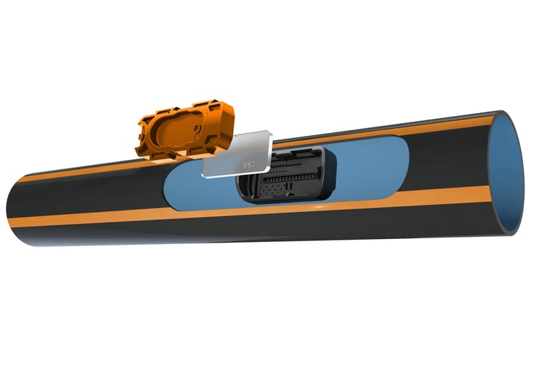 Dripnet PC AS XR with orange stripes