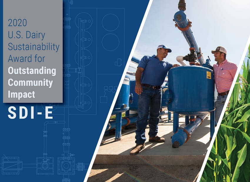 Winner of the 2020 U.S. Dairy Sustainability Award