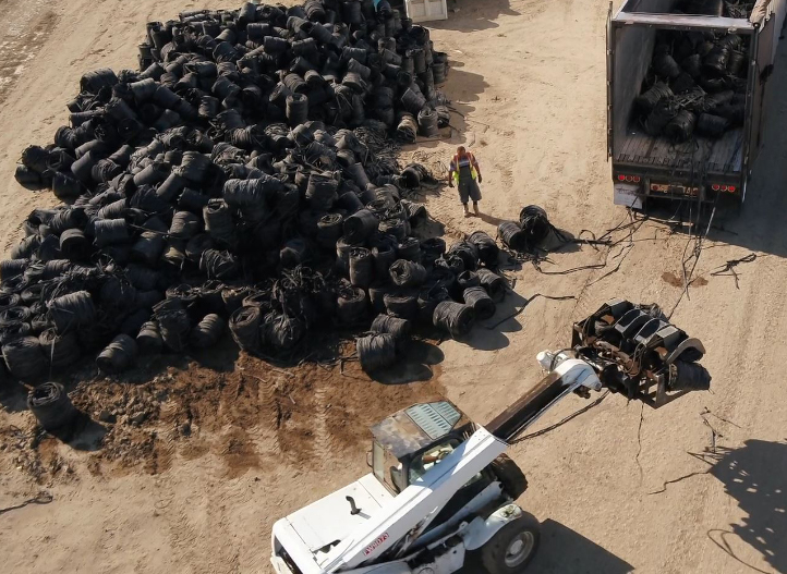 Agricultural Recycling Drip Tape Recycling Netafim USA